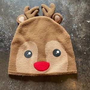 Christmas reindeer beanie